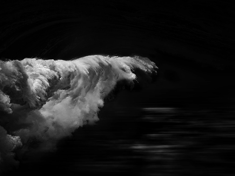 Waves Photography Underwater — “The Ghost Horse Racing” (2021) by Alexej Sachov.
